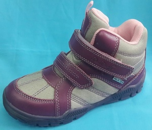 Ботинки (Гортекс) F651-8L серо/розовый Ботинки (Гортекс) F651-8L серо/розовый